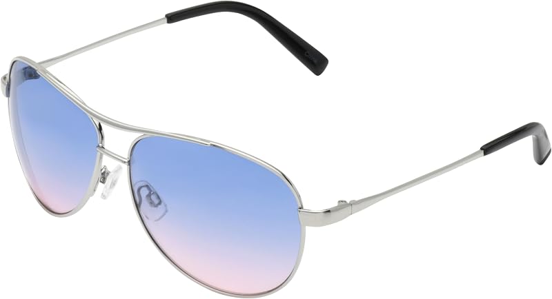 Jessica Simpson J106 - lentes de sol estilo aviador de metal icónicas para mujer con protección UV400