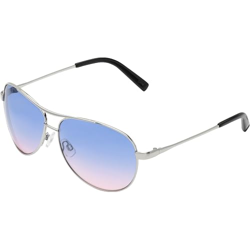 Jessica Simpson Women's J106 Iconic Metal Aviator Pilot Sunglasses with UV400 Protection