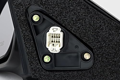 Miniatura 4 de Para Honda Civic Coupé 1996 1997 1998 1999 2000 Power Textured Black Side Door View Mirror Driver Left