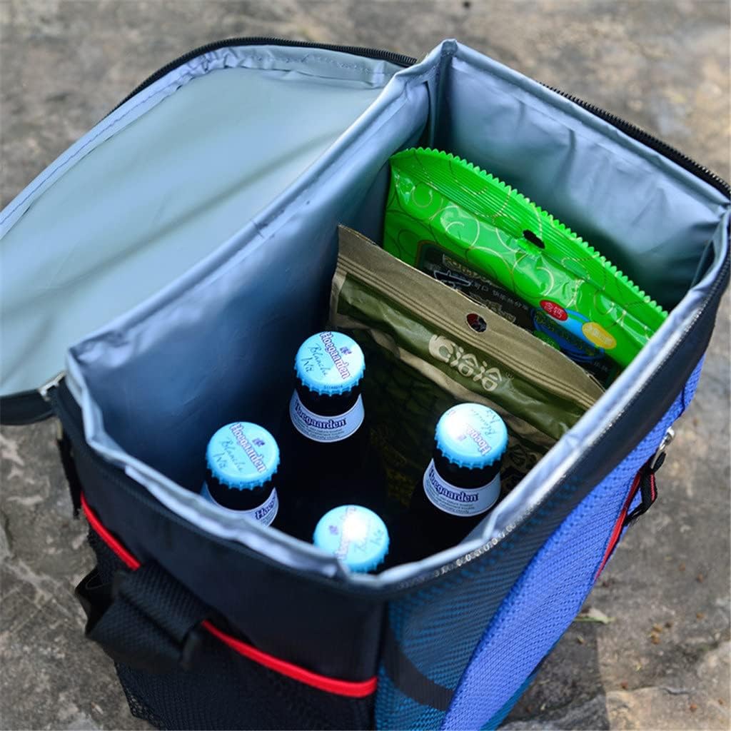 JSEIAJB Backpack Backpack Picnic Bag Large Insulation Bag Ice Pack Aluminum Foil Waterproof Bag Outdoor(35.5x22.5x35cm)