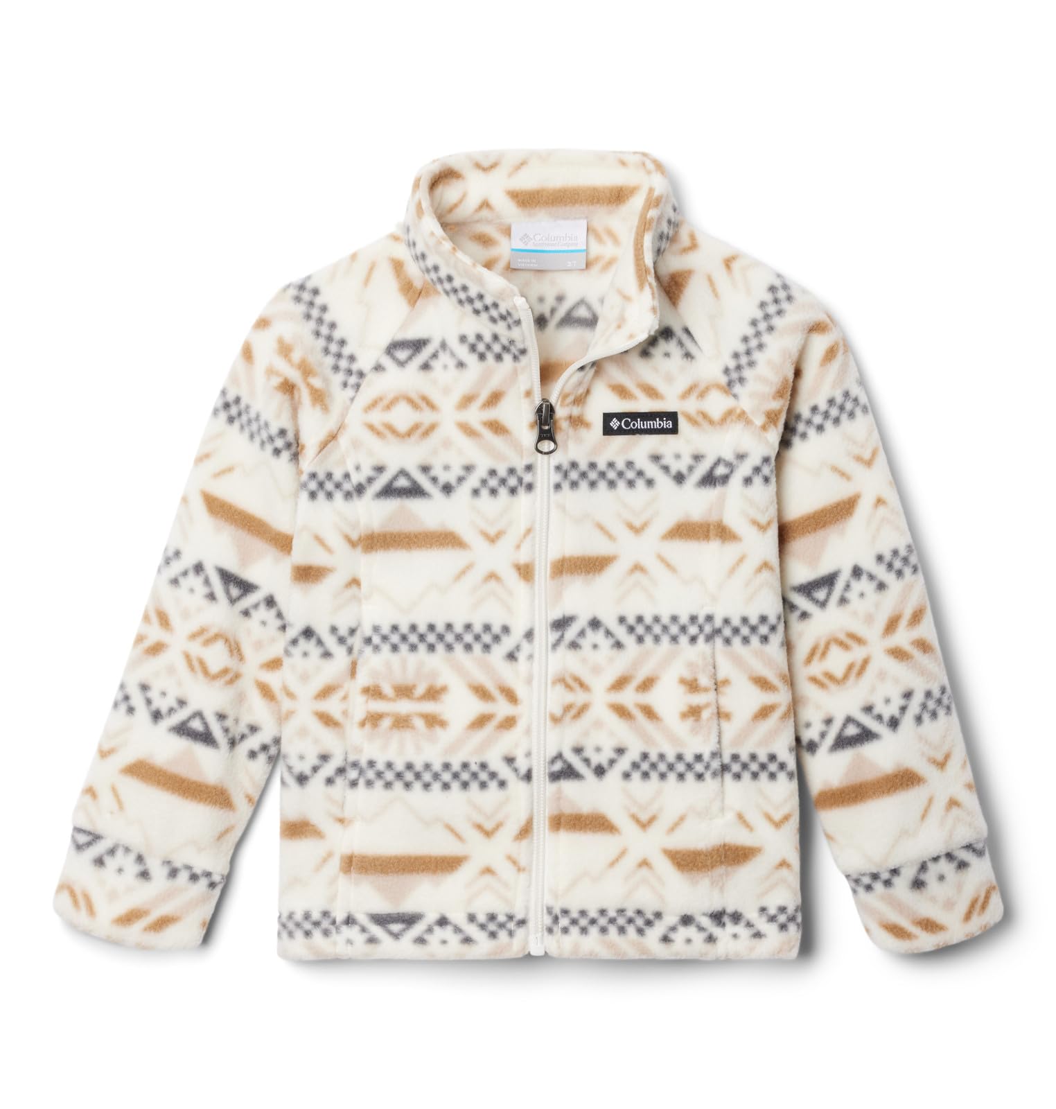 Columbia Youth Girls Benton Springs II Printed Fleece Jacket