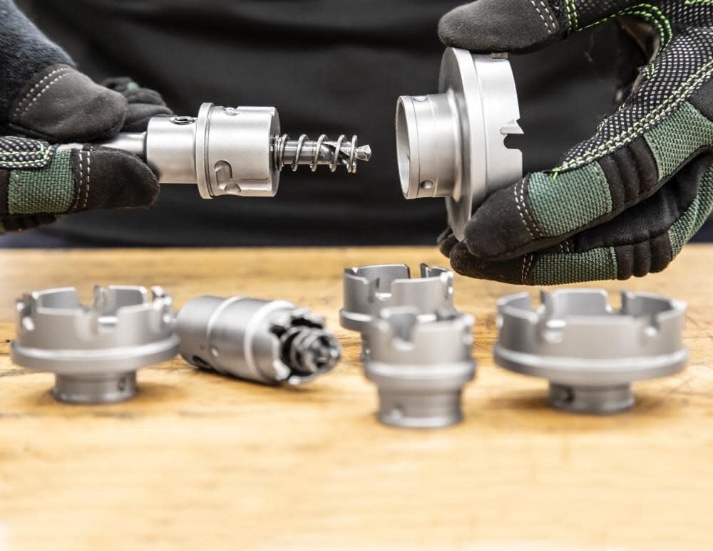 Greenlee 645-011 Quick Change Carbide-Tipped Arbor 3/8" Shank