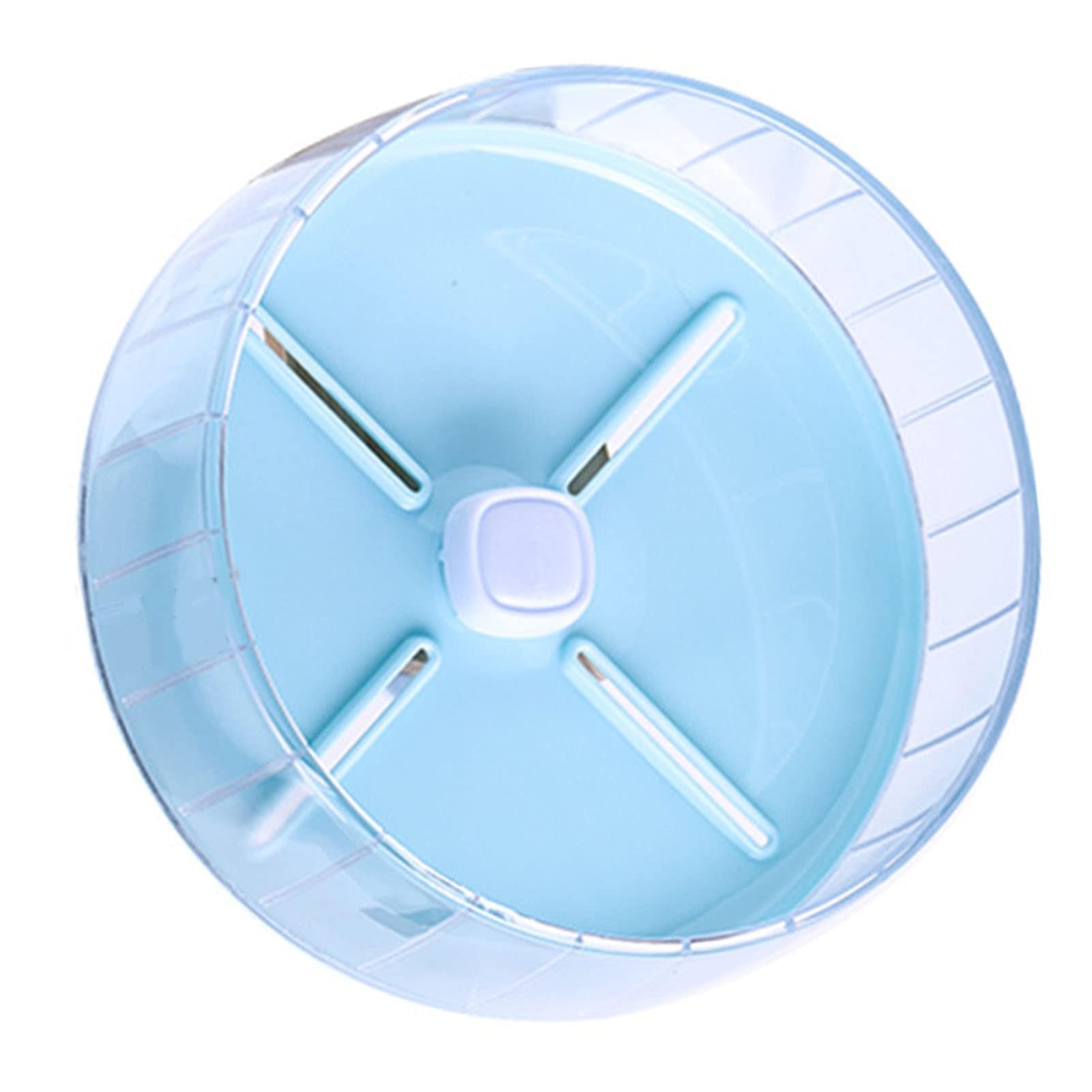 Roue De Hamster, Roues D'exercice Silencieuses Pour Hamster, Roues De Course Silencieuses Pour Gerbille Naine, Hamster Syrien, Rat, Souris(26cm-Bleu)