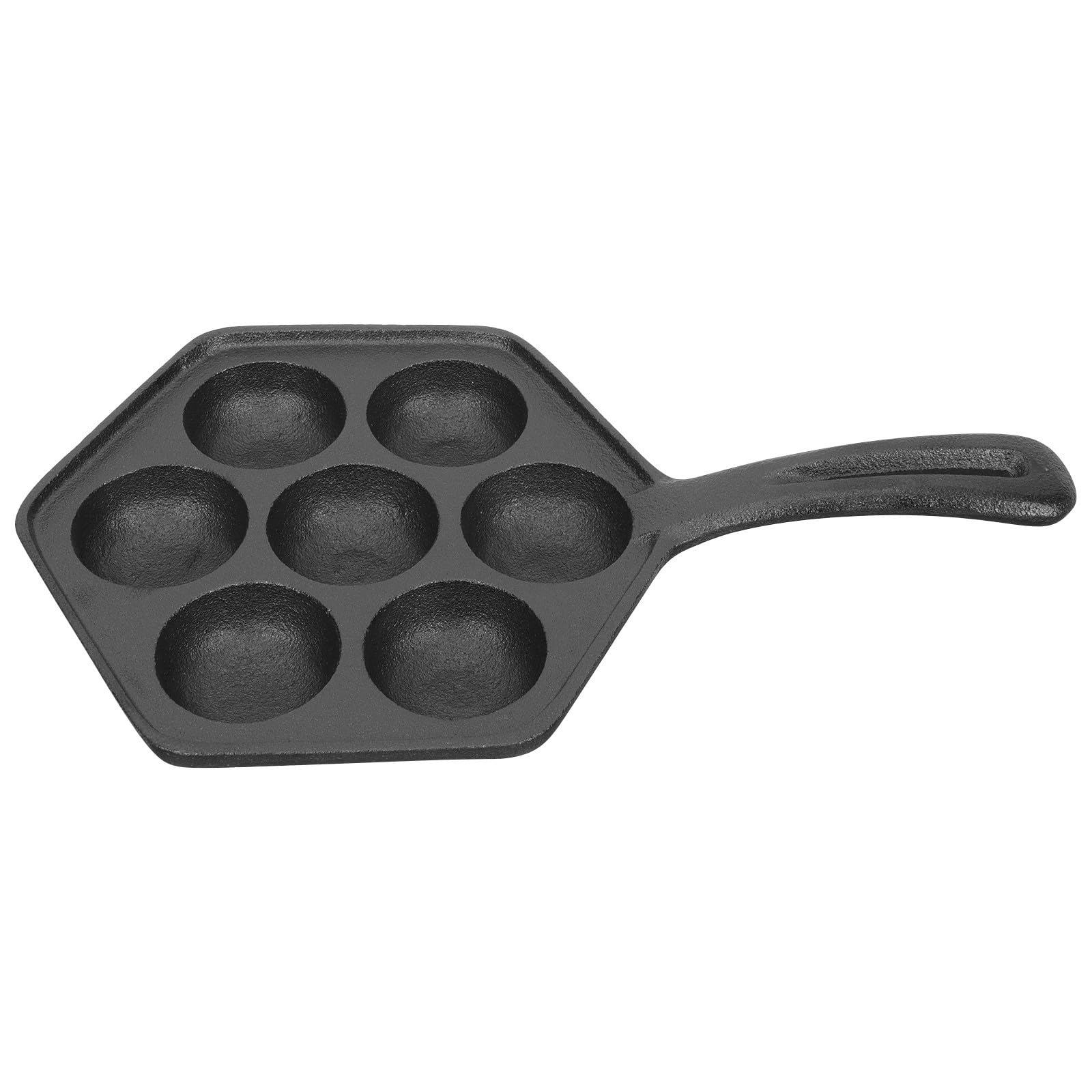 Takoyaki Backform aus Gusseisen mit 5,5cm Großen Mulden