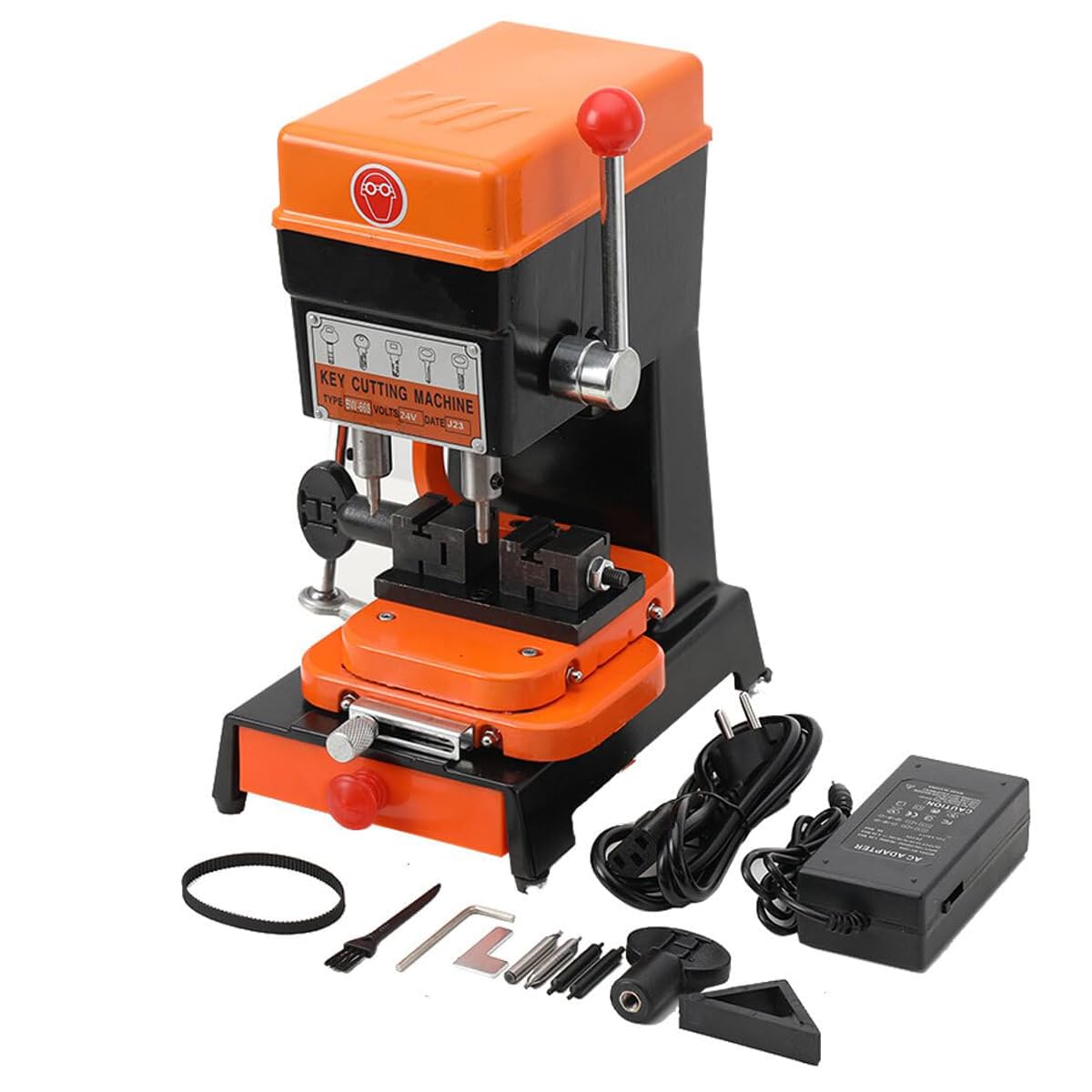 Schlüsselkopiermaschine Schlüsselvervielfältiger Schlüsselfräse Maschine Säulenbohrmaschine Automatische Schlüsselkopiermaschine Professionelle Schlosser Werkzeug Universal 220v 110v