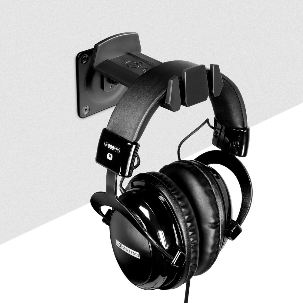 Gravity HP HWMB 01 B Supporto cuffie per montaggio a parete