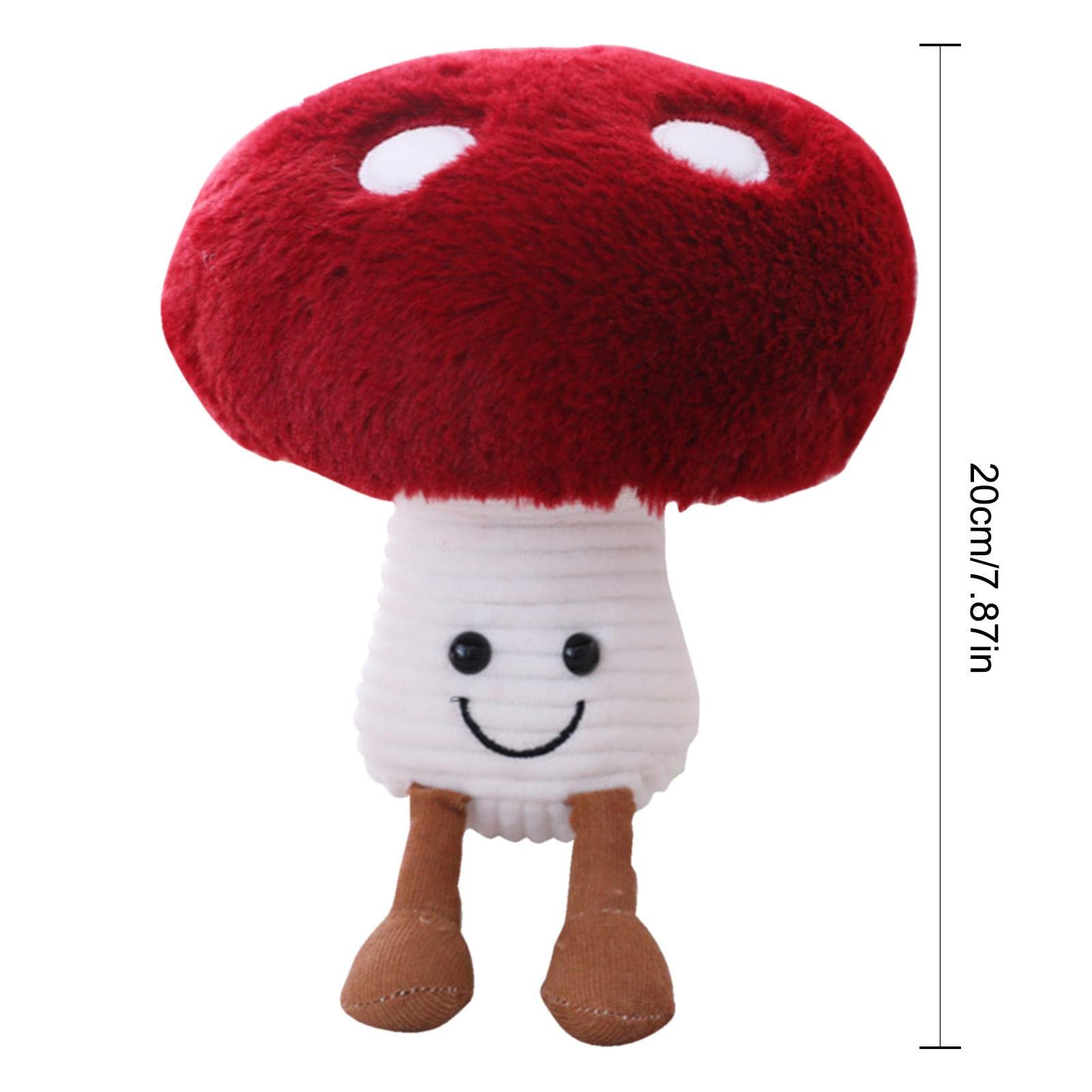 Amazon.co.jp: きのこのぬいぐるみ, きのこ枕, 愛らしい赤いキノコの