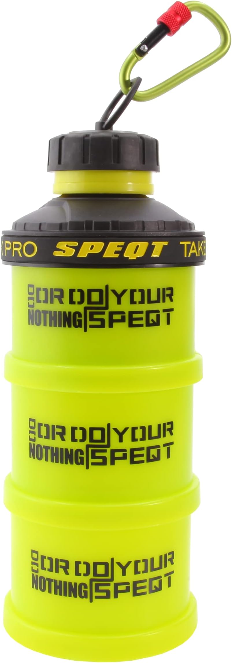 Baderke 2 Pcs Protein Powder Container with Funnels Stand