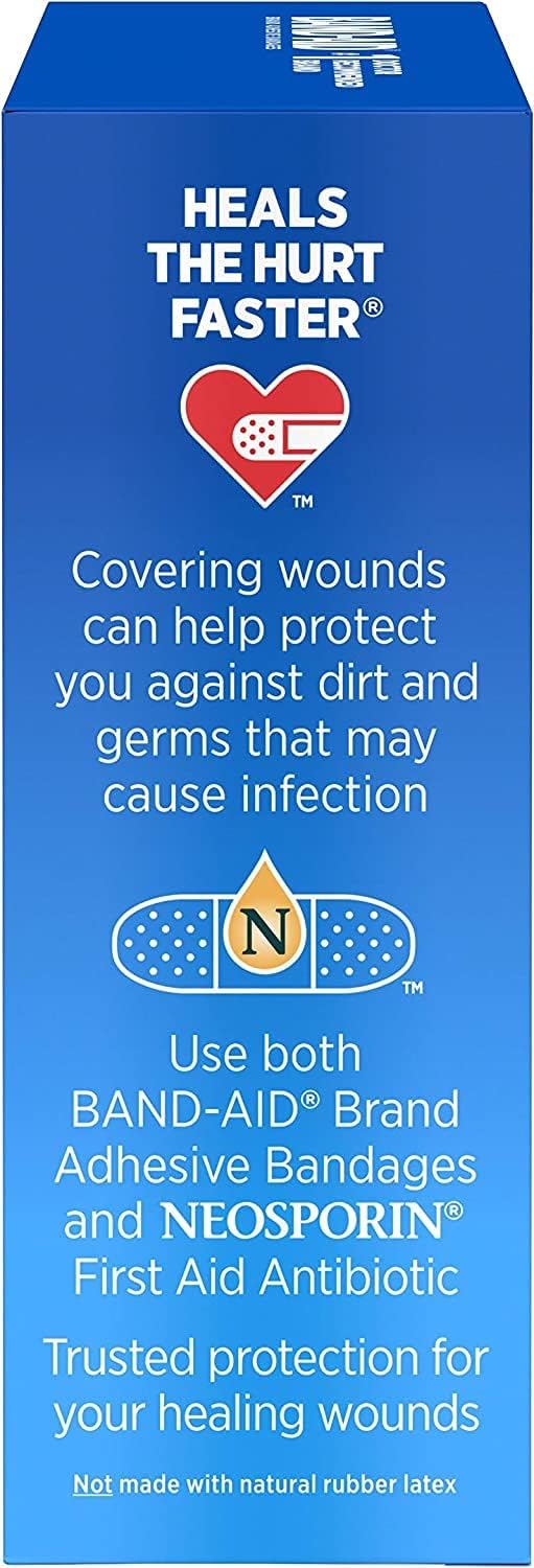 Band-Aid Plastic Strips All One Size 60 Each (Pack of 6)