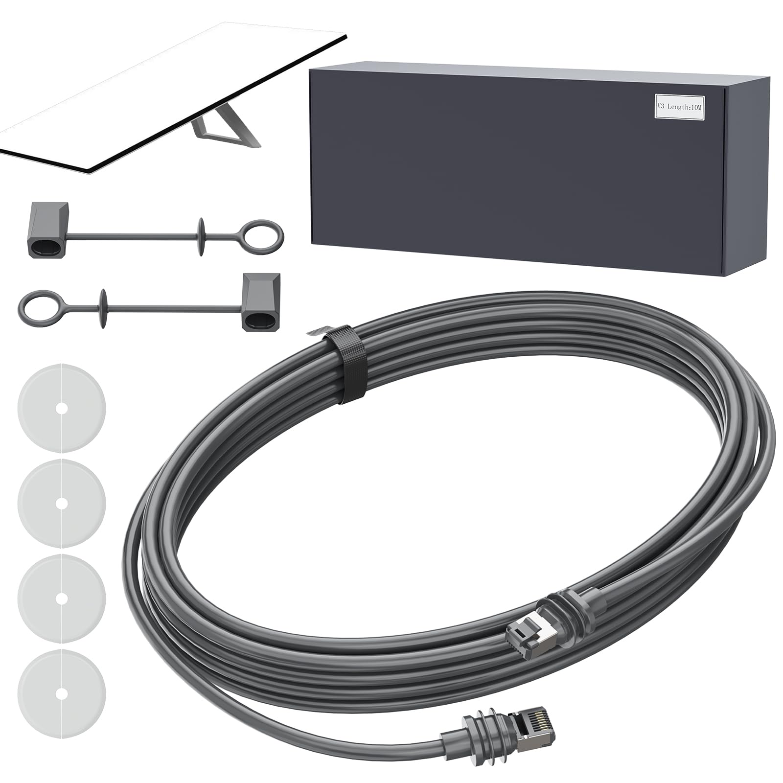 LuxiSync Starlink Gen 3 Cable, 32FT/10M Starlink Extension Cable for Starlinks Internet Satellite Kit