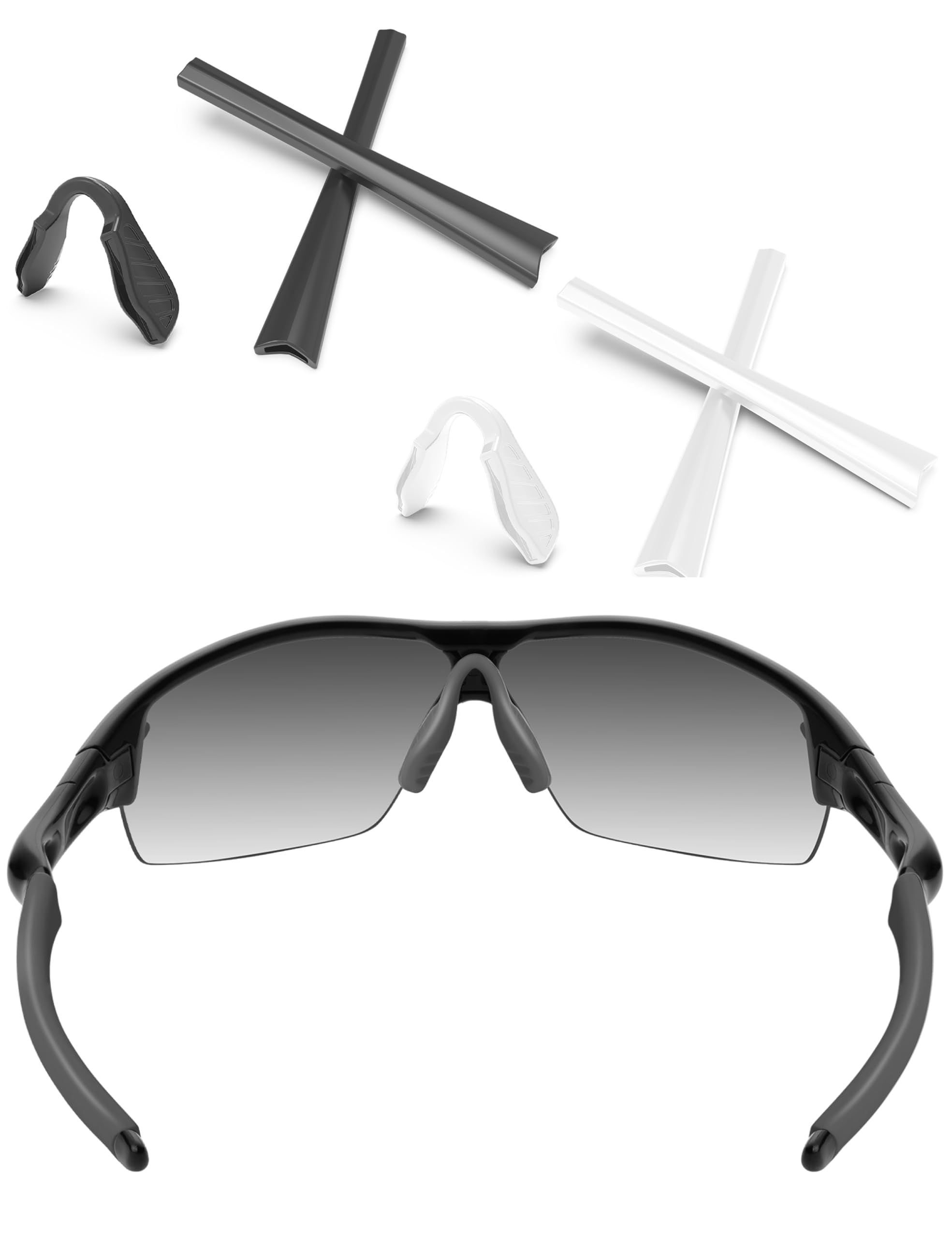 ToughAsNails Replacement Rubber Kits Earsocks and Nosepads for Radar Path/Edge/Range/Pitch/XL Sunglasses