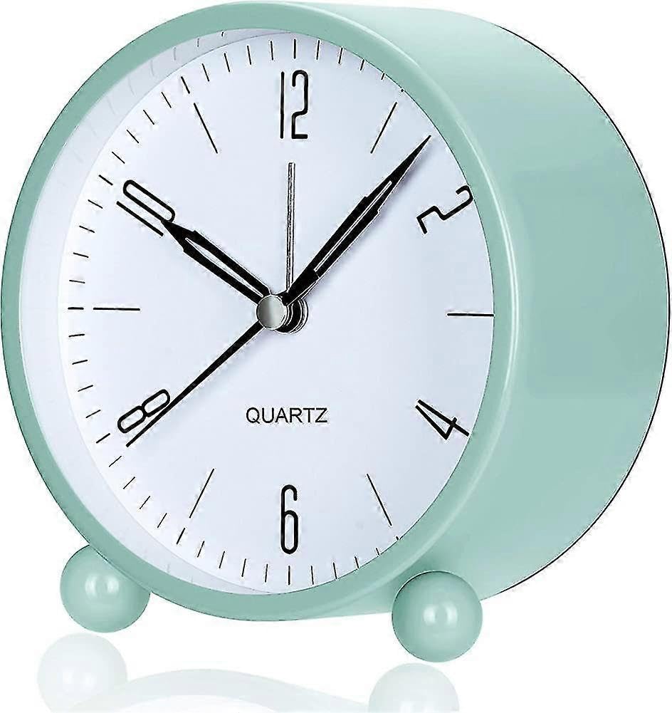 JOYHAPPST Alarm Clock,Small Clock With Night Light, Battery