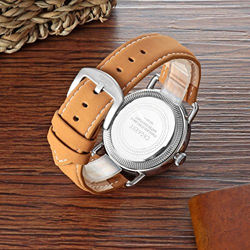Montre avec Bracelet en Cuir LULI et mouvement quartz de précision