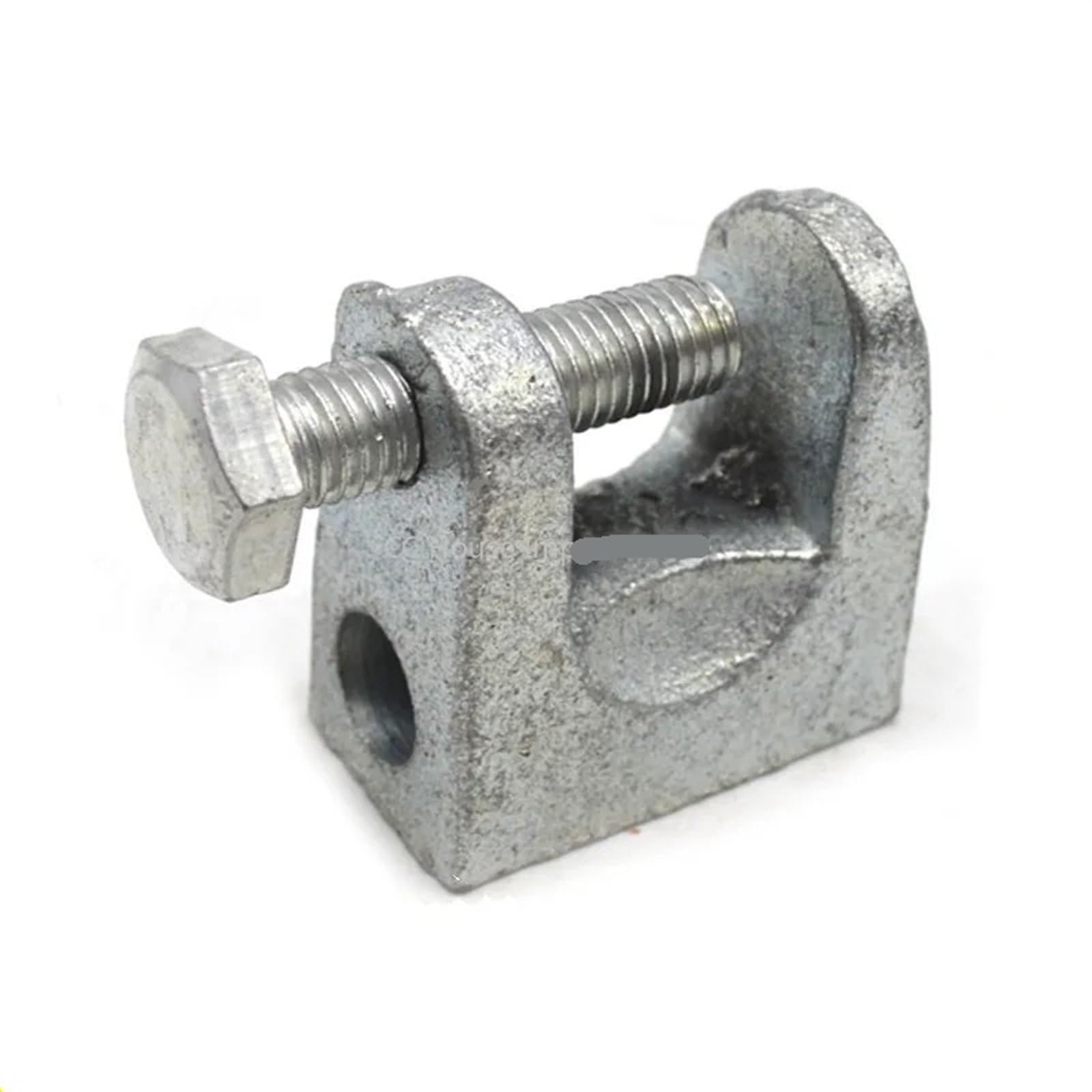 C-type Clamps Cast Iron C Steel Lifting Fixture I-Beam Clamp Heavy Sling Steel Cable Fittings 1Pcs(35 MM)