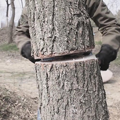 Pocket Chainsaw Survival Chain Saw Magnesium Fire Rod Fire Starter (29 Inches, Black) #TOP6