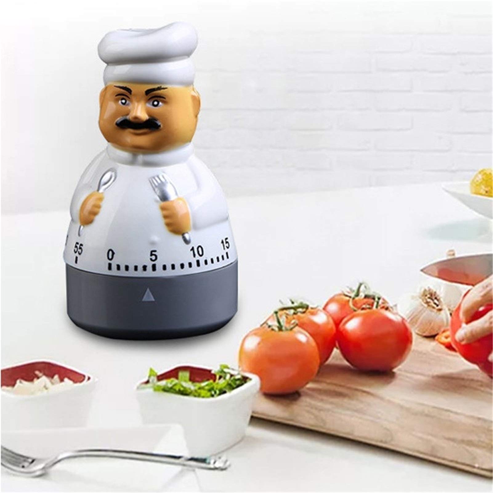 Amazon｜キッチンタイマー, 面白いシェフデザインキッチンタイマー