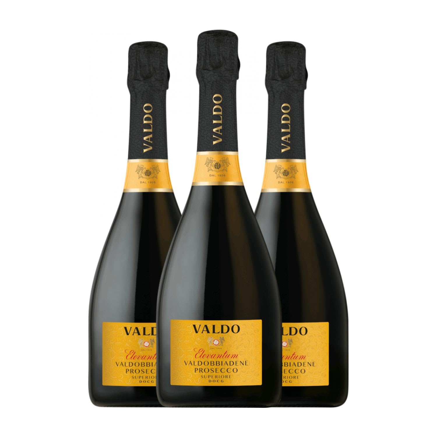 Valdo Elevantum Spumante Glera Prosecco di Valdobbiadene Superiore di Cartizze 75 cl Espumoso blanco (Caja de 3 Botellas de 75 cl)
