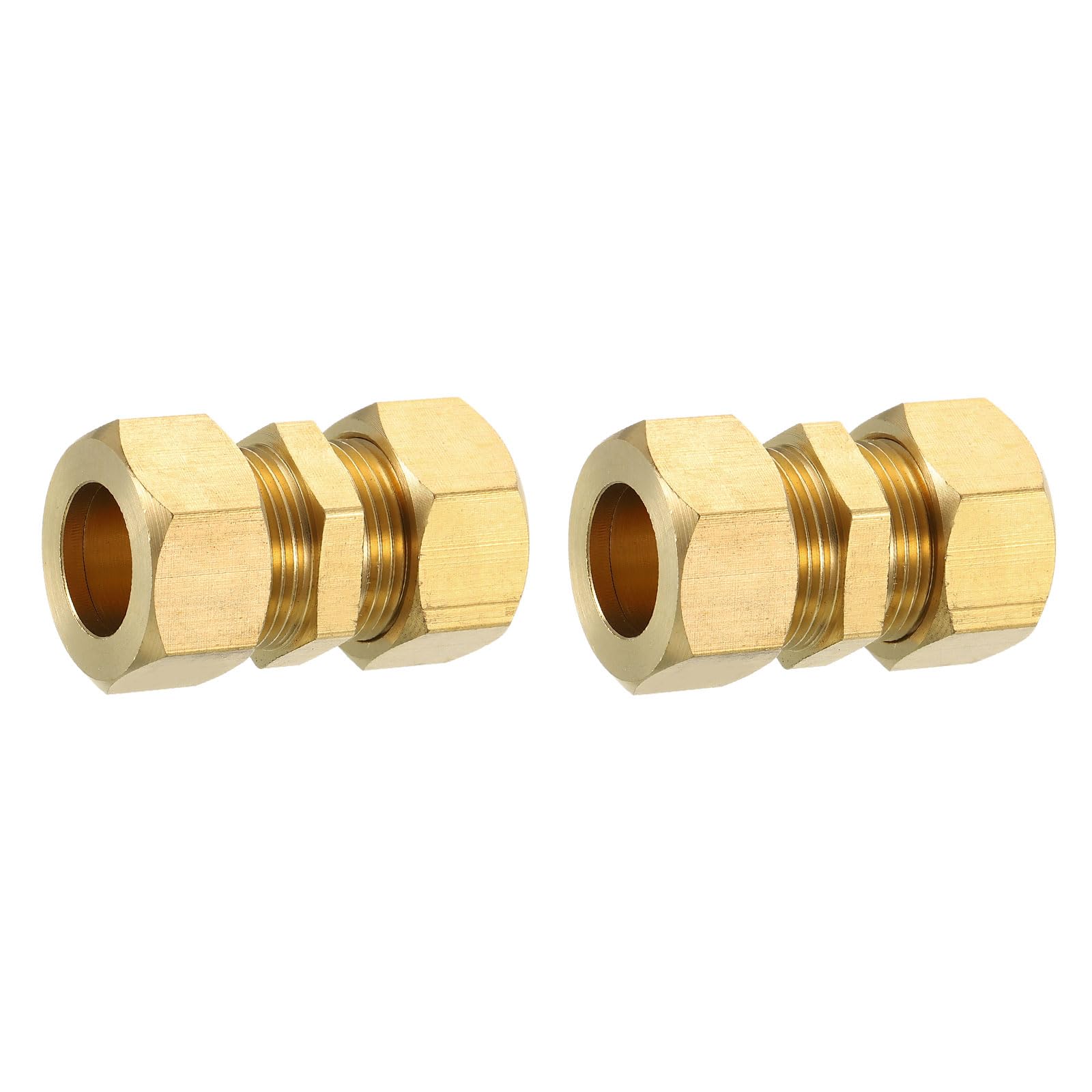 Conectores de unión de compresión para reparar tuberías de 16 mm con adaptadores de latón NPT
