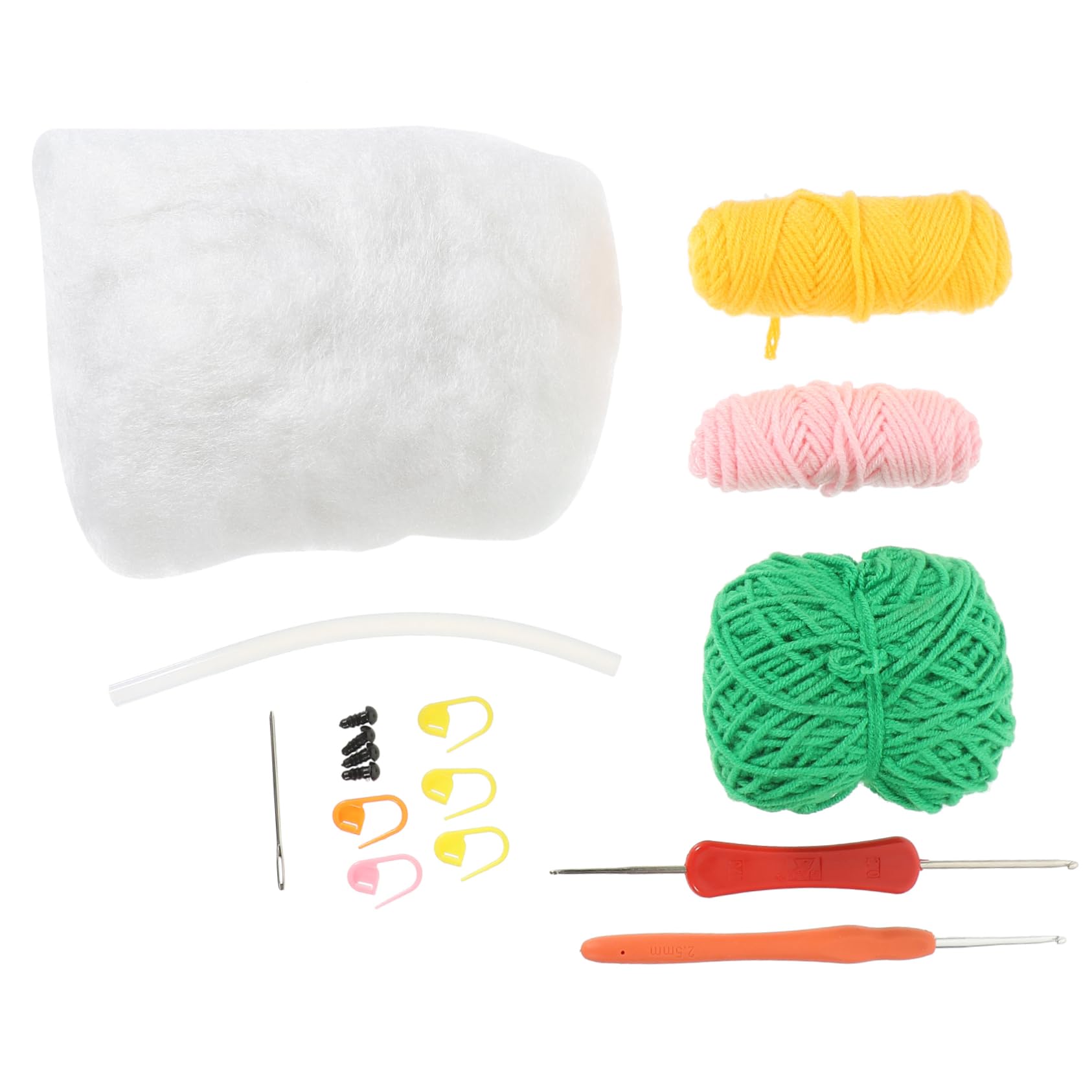 Tofficu 3 Juegos kit de crochet para principiantes equipo kit de arte decoração casa decoración casa kit para aprender a tejer kit de ganchillo para principiantes para Cable