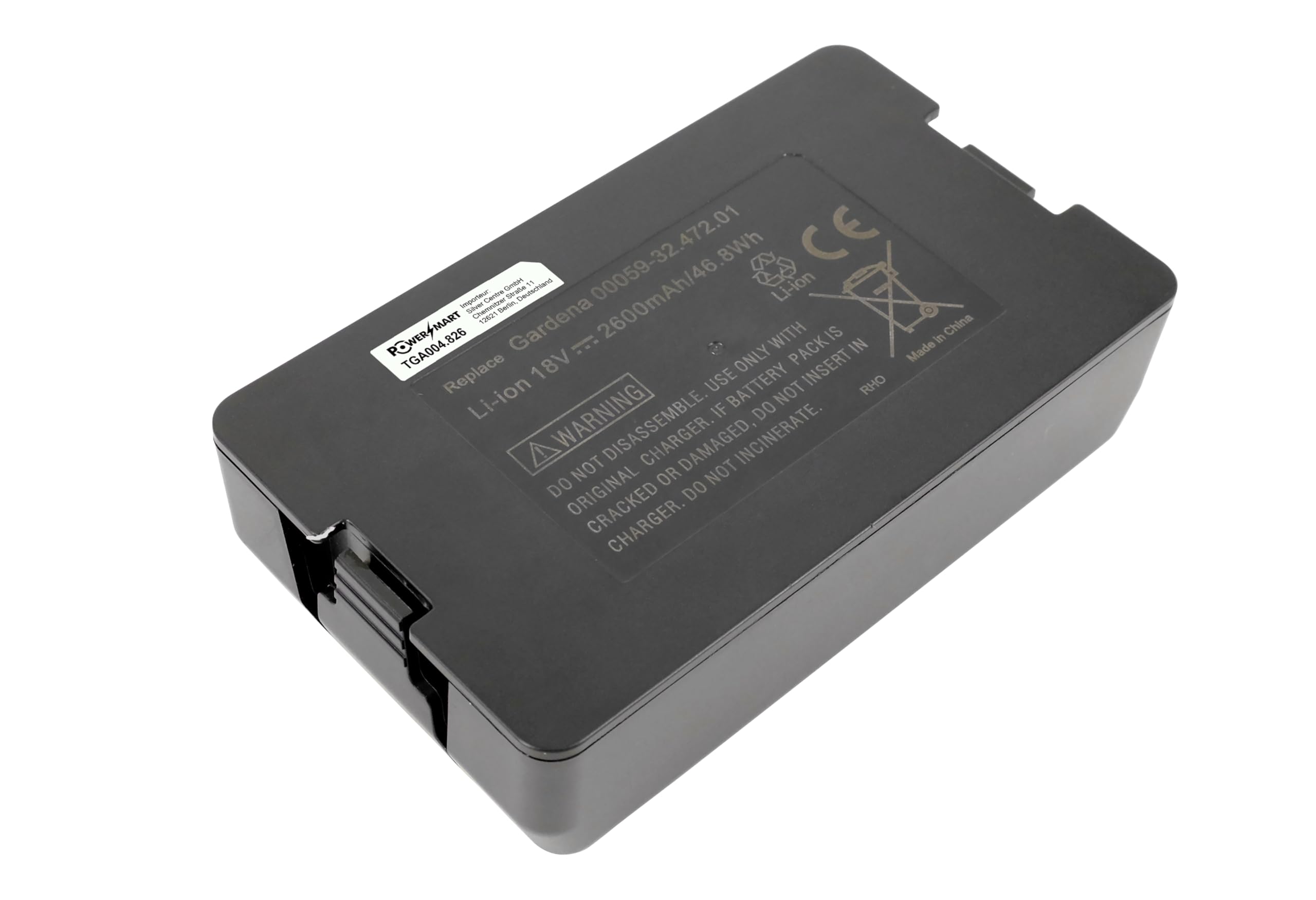PowerSmart Batterie Li-ion de rechange 2600 mAh 18 V pour Gardena Automower 310 2006, Automower 310 2020, Automower 310 2021