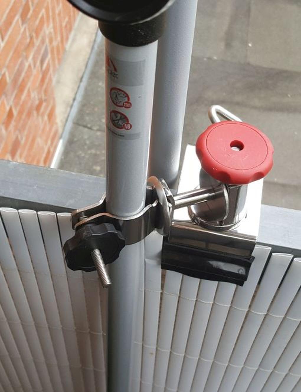 Aktion - NEU 2 STÜCK Edelstahl-KONUS 55 mm ø SCHIRME MEHRZWECKHALTERUNG - 30 mm Stöcke - PATENTIERT by Holly -