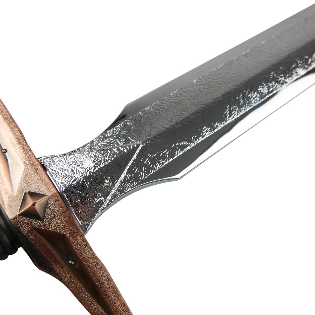 Excalibur Ritterschwert aus Kunststoff mit silberfarbener Klinge