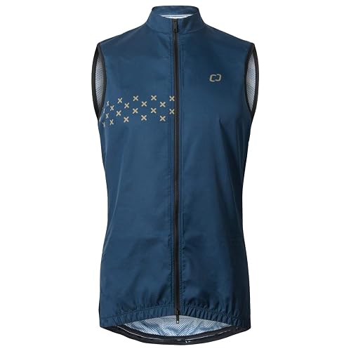 CATENA Men's Windbreaker Vest Windproof Sleeveless Jacket Visibility Safety Gilet