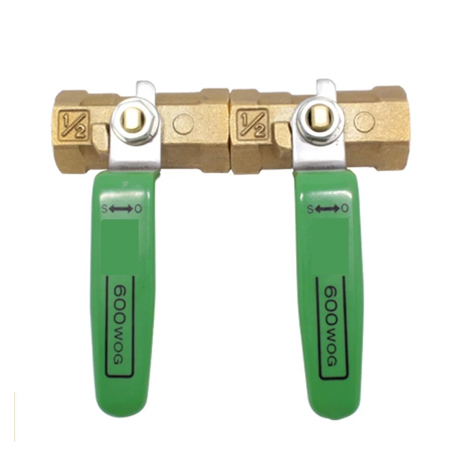 Válvula de Bola de 2 vías Válvula de Bola de latón Forjado TK600 de 1/2 Pulgada DN15, 3/4 Pulgada DN20, 1 Pulgada DN25 con Extremos roscados for Agua, Aceite y Gases.(DN10)