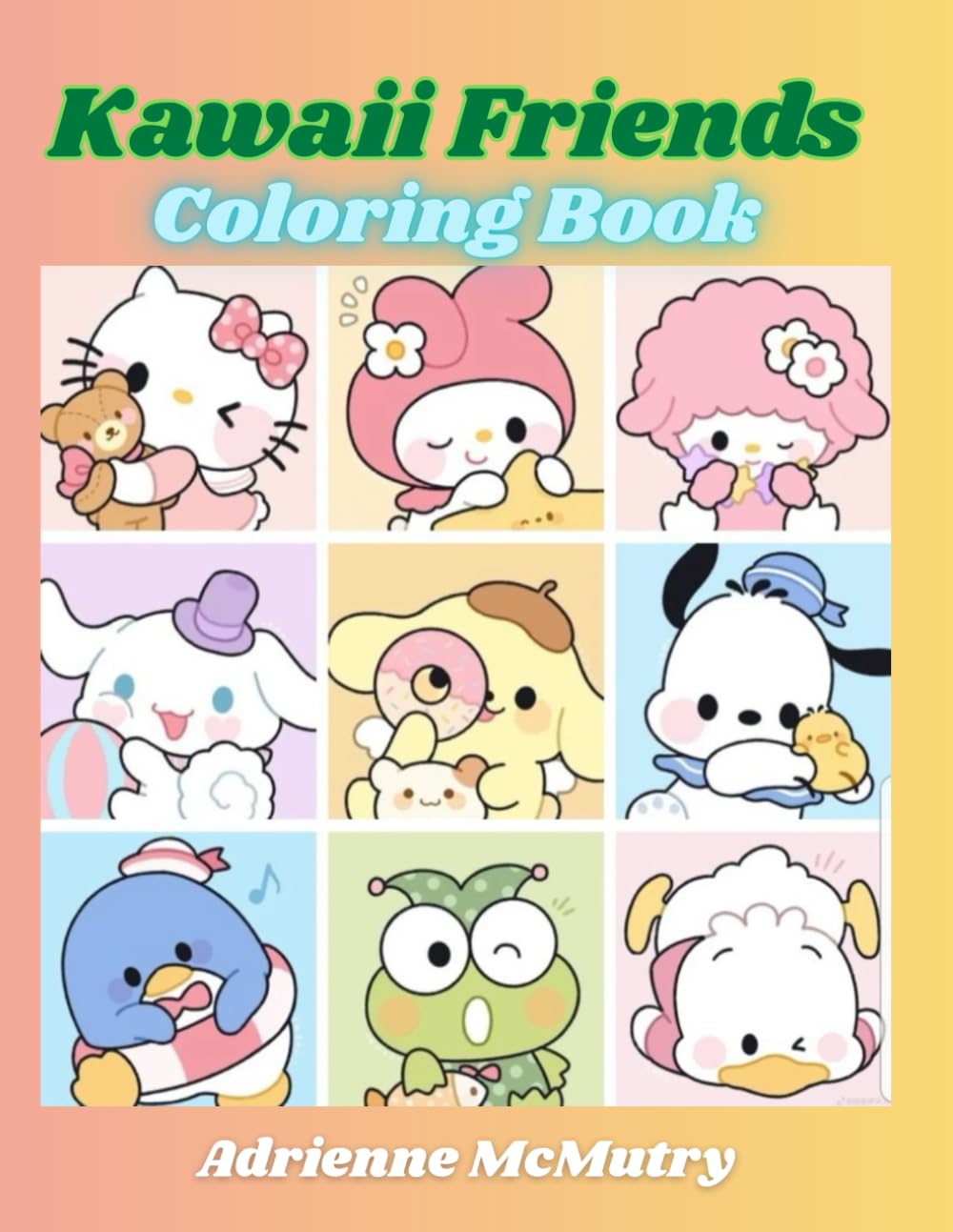 Kawaii Friends: Coloring Book