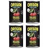 Oregon Pitted Red Tart Cherries, Canned Cherries, 14.5 oz Cans (Pack of 4), 3.62 lb Total, Made in Oregon