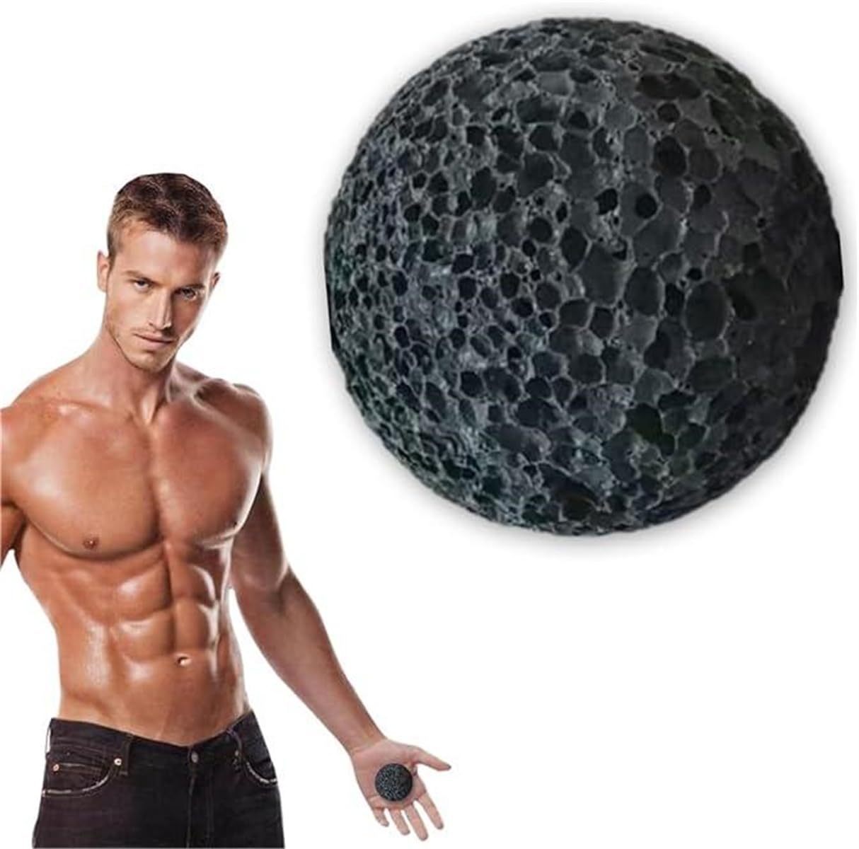 Callus Ball for Hand – Hand Grip Strengthener, Skin Conditioning Callus Building Grip Training Fidgets, Improve Hand Dryness and Friction, Ideal for Rock Climbing, Outdoor Activities (1 Pcs)