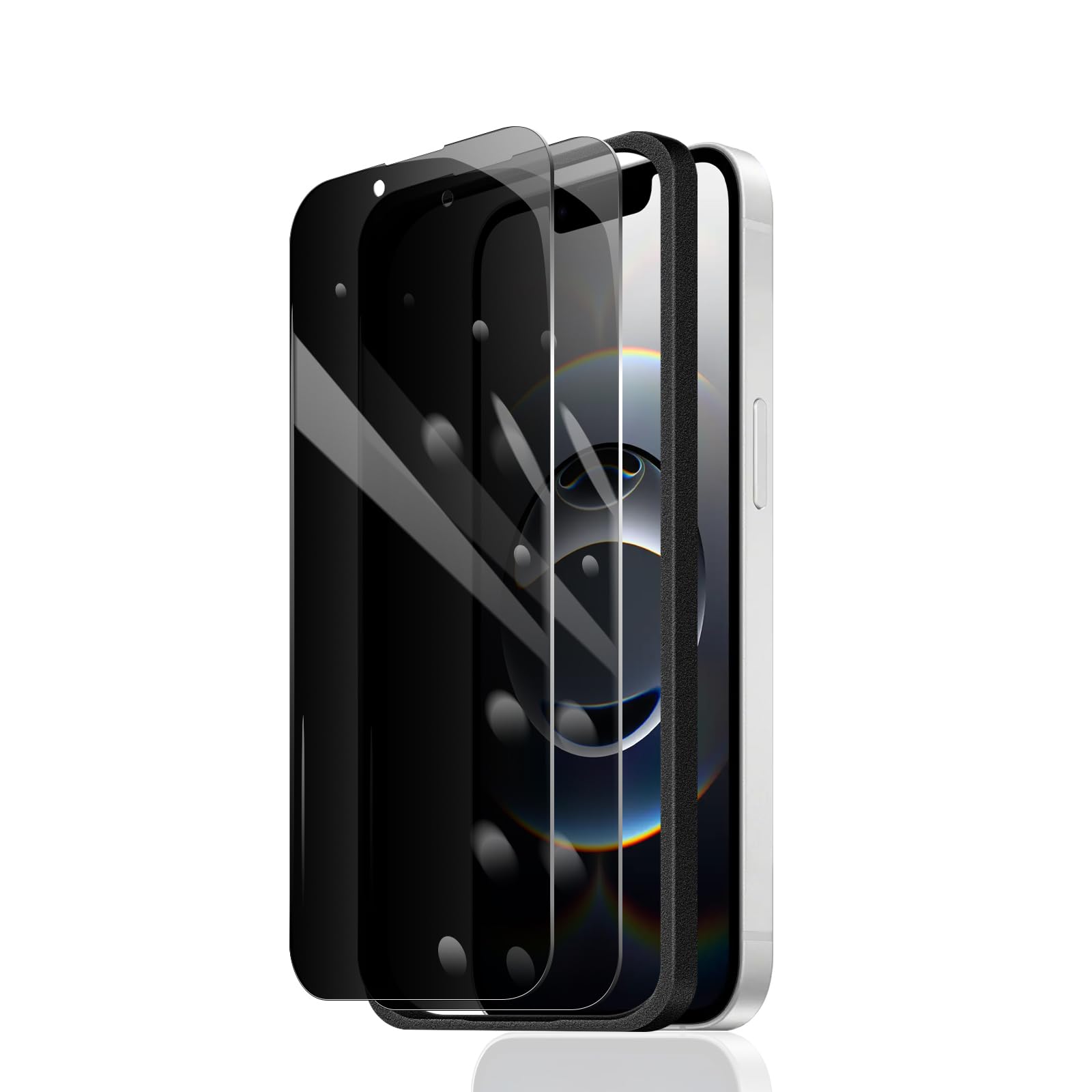 Protection d'écran Belkin iPhone 14 Pro Max avec support EZ pose sans bulle