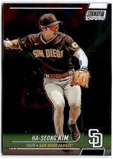 2022 Stadium Club Chrome #394 Ha-Seong Kim San Diego Padres MLB Baseball Trading Card