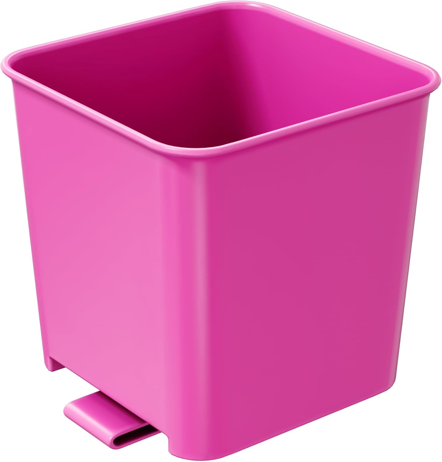 Pink Car Trash Can plus Trash bag bundle – Waterproof, w/Floor Mat Clip, Leakproof Build, Portable – Includes 1 Roll Inside + 6 Extra Roll (140pcs Total) – Black, Large – For Cars, SUV, &