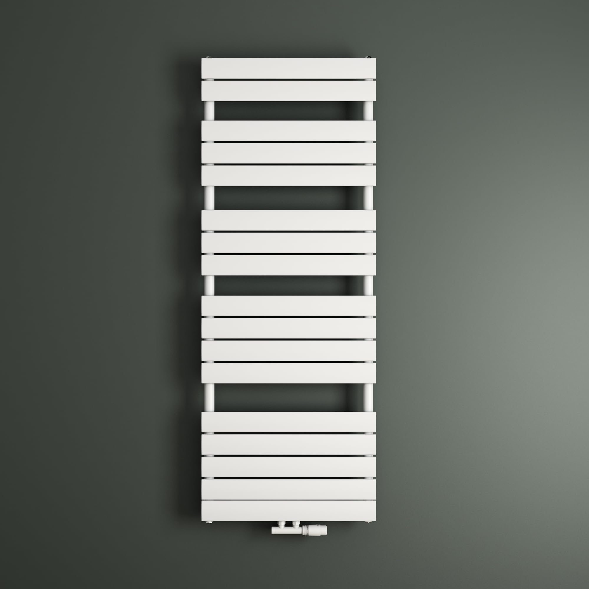 Mai & Mai Badheizkörper Handtuchheizkörper 160x60cm Weiß Seitenanschluss Mittelanschluss Paneelheizkörper Horizontal