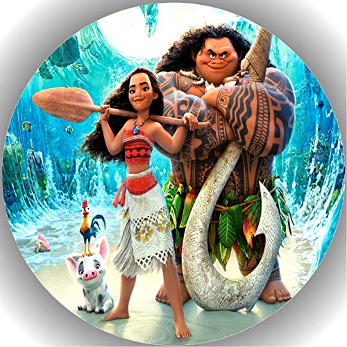 Premium Esspapier Tortenaufleger Tortenbild Geburtstag Disney's Vaiana T2 Cover