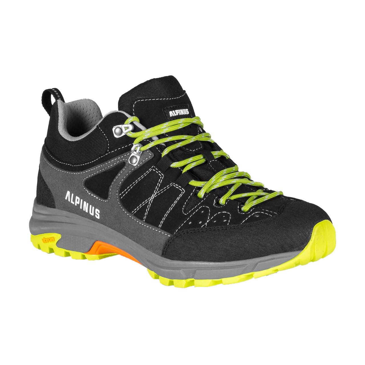 Alpinus Buty trekkingowe Tromso Low Tactical czarno-szare GR43339