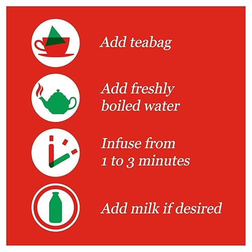 Miniatura 5 de PG Tips 240 bolsas de té pirámide originales de Gran Bretaña