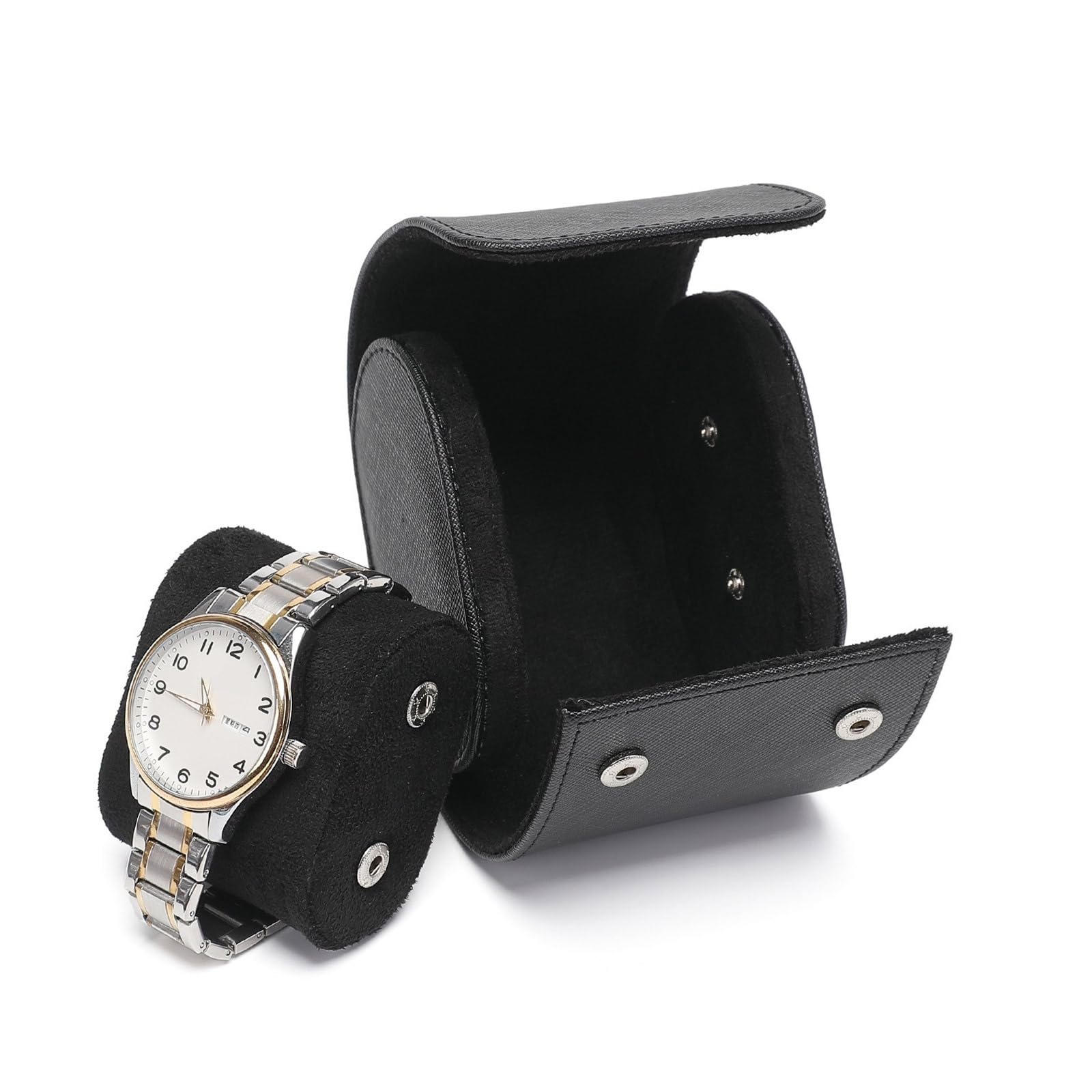 Uhr Box 1/2/3Slot Travel Watch Storage Box Watch Case Organisatoren Schmuckschatz Hülle Watch Roll Staubdichtes Handgelenk