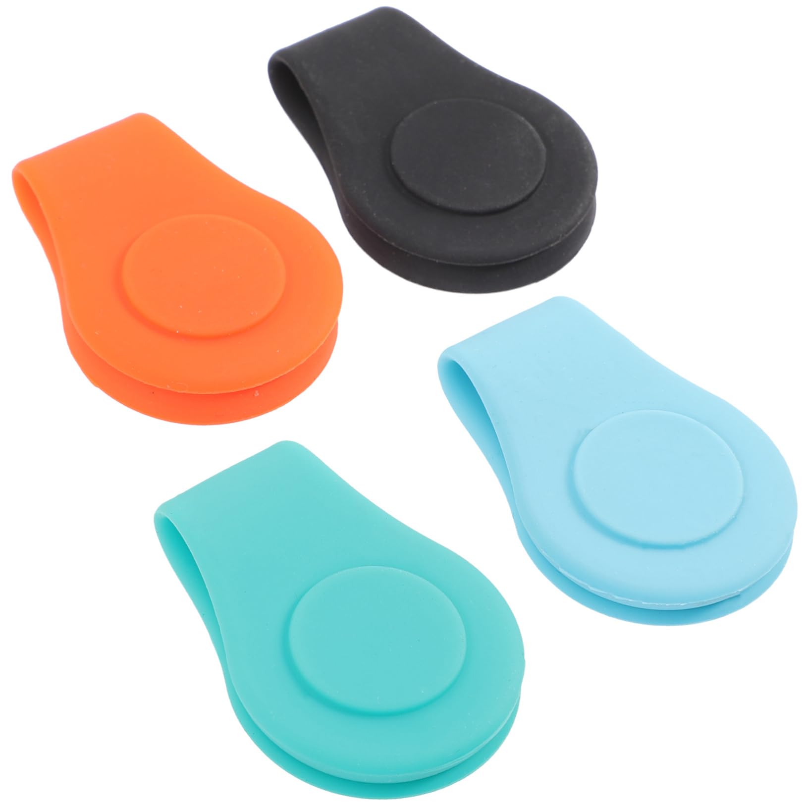 TOYANDONA Cap Clamp Ball Marke Magnetischer Hutclip Für Unterwegs Markierungen Golfhut -clipmarker Mini Golf-Marker-Hut-Clip Kleiner Golfballmarker Kieselgel