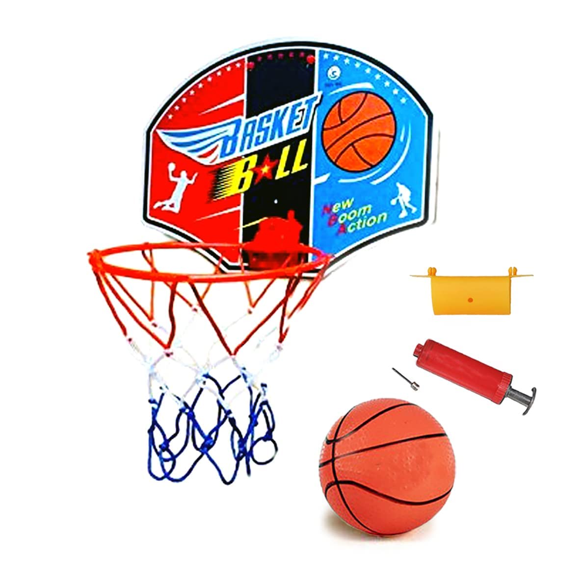Buy kidoloop Kids Basketball Hoop with Hard PVC Backboard Pump and Ball