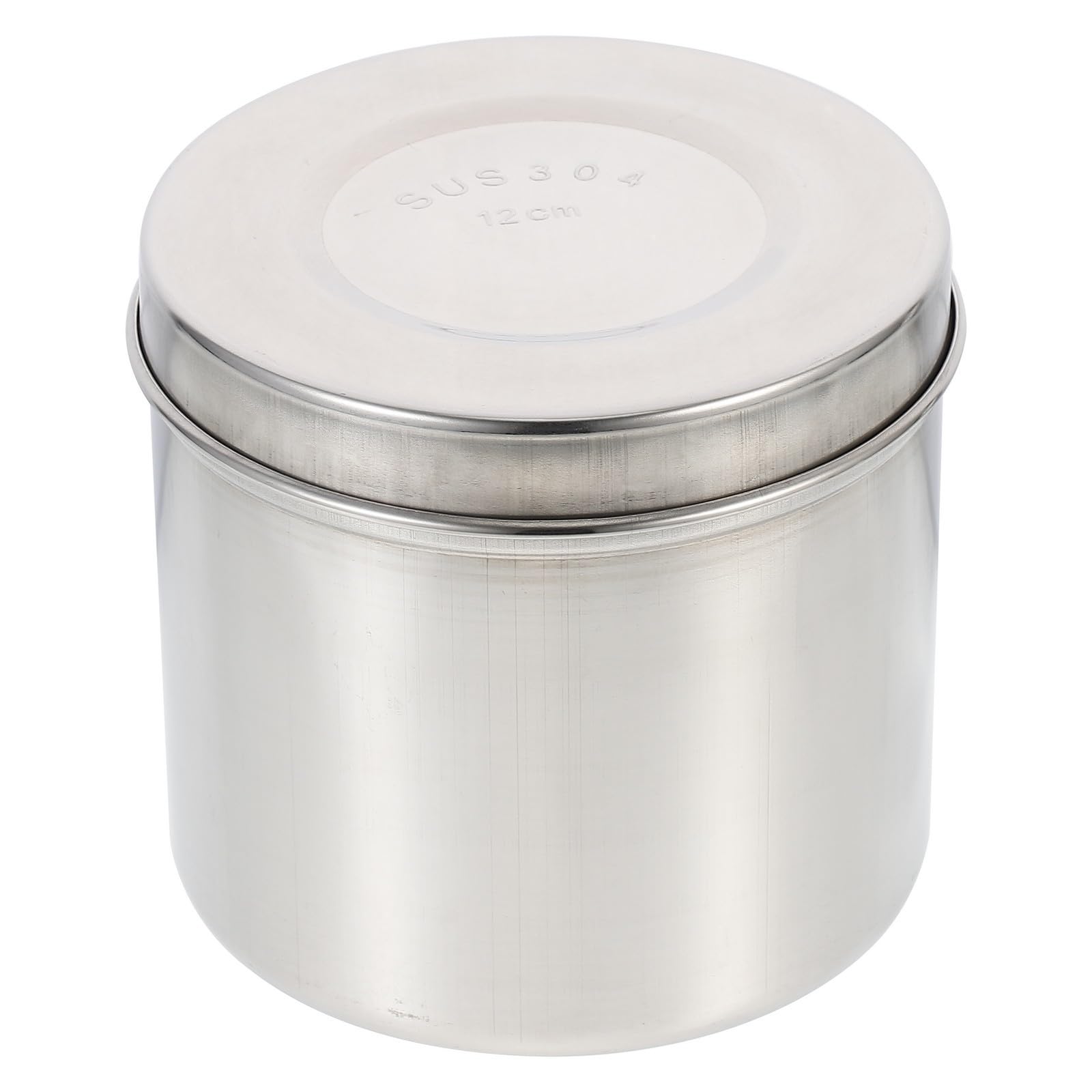 Tarro resistente de acero 304 de ungüento para almacenamiento sellado 8