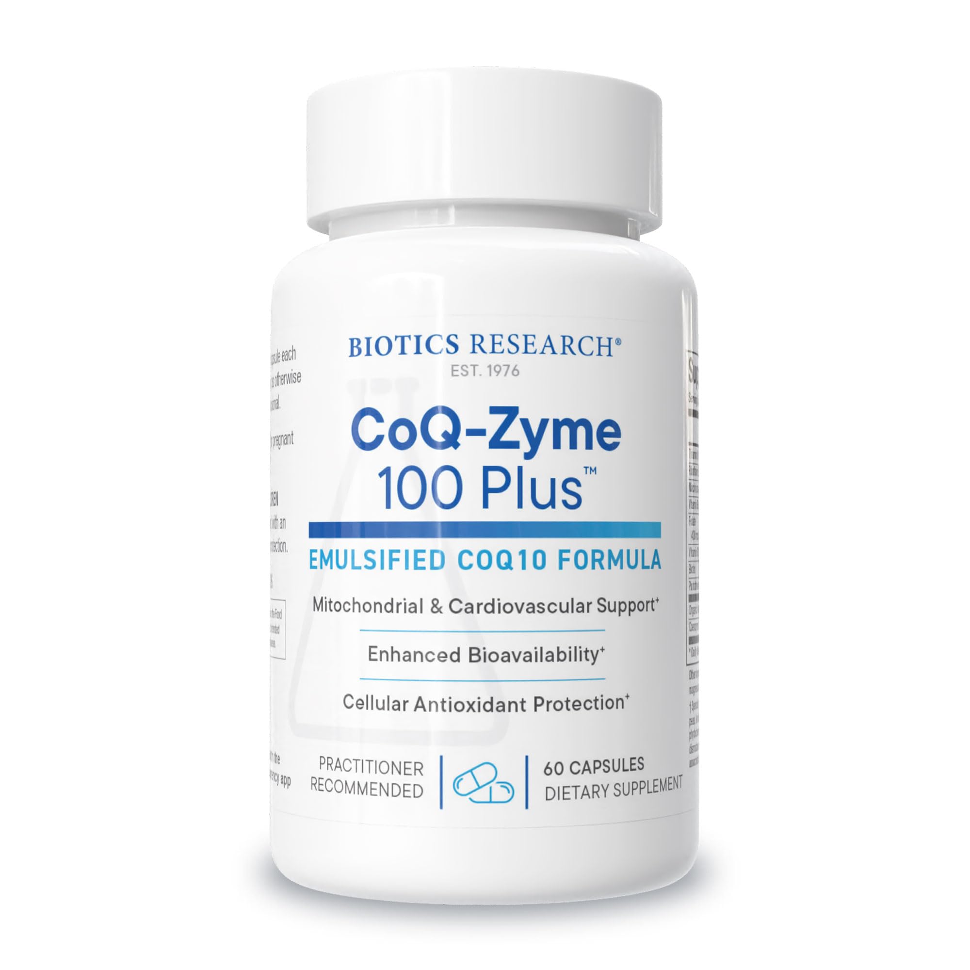Amazon.com: BIOTICS RESEARCH Coq Zyme 100 Plus 100 mg Emulsified