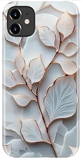 LUMARKE for iPhone 12 Mini Case Cute,Trendy Floral Cover for Women | Wireless Charging Compatible, Dual-Layer Hard Shell + Soft Silicone, Preppy Aesthetic Y2K Phone Cover for Girls