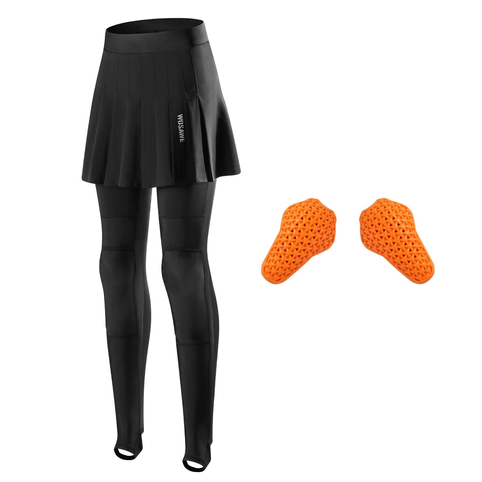 Pantaloni da Moto da Donna, Trasparenti, Riflettenti, CE2， Protettivo, Traspirante, Mesh Like, Aderente, Taglia S M、L
