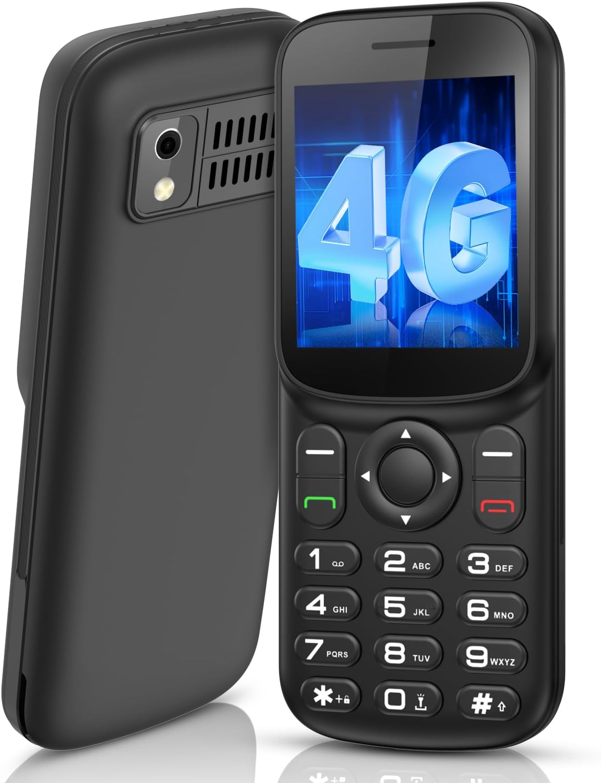 – T185 | 4G SIM Free Mobile Phone Unlocked with Dual Nano SIM Slot | 1.8" LCD Screen | Bluetooth | 1000 mAh Battery | FM Radio | Compact Basic Mobile Phone with Torch| Pay As You Go Phones All Carriers