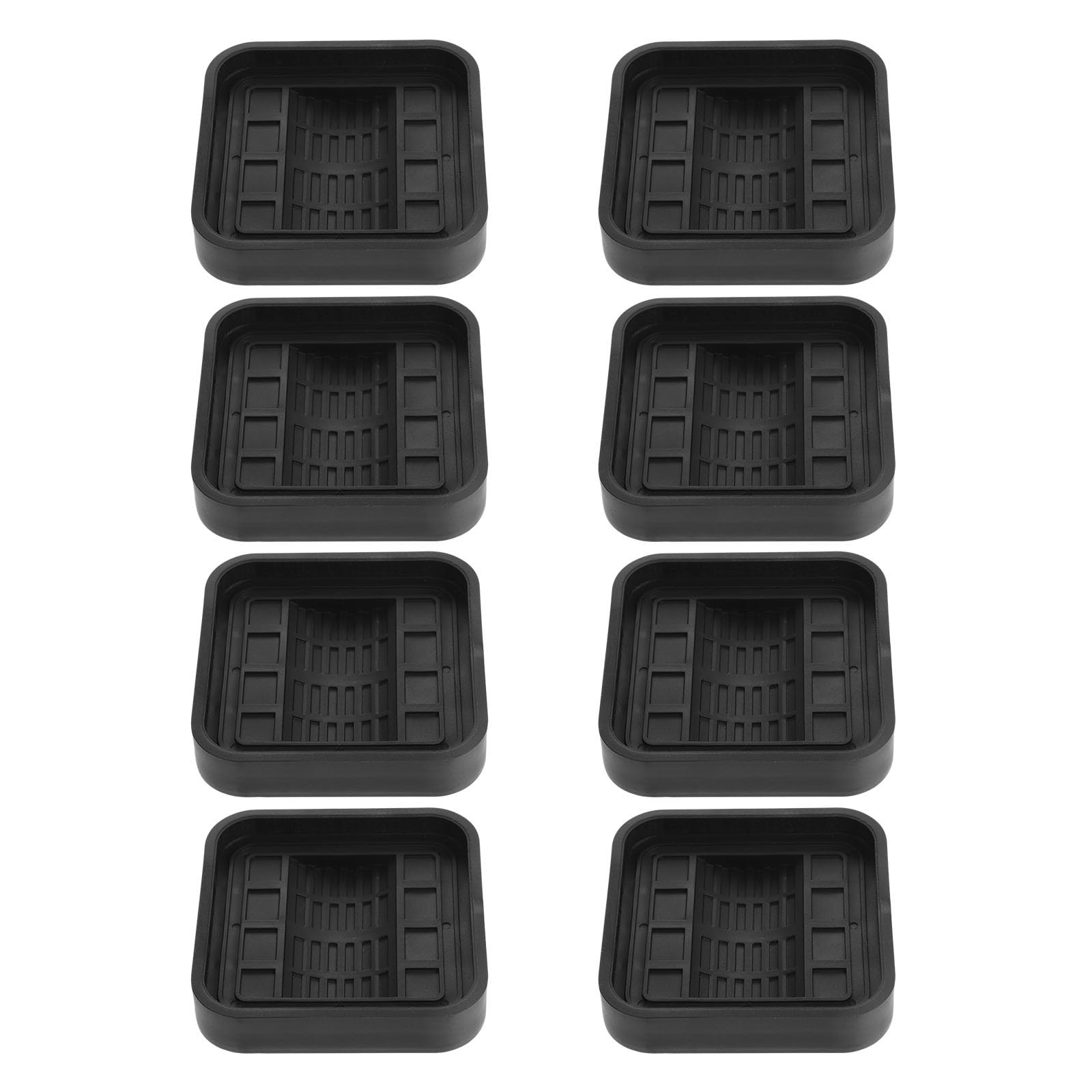 LALAFINA 8 Pezzi Fermaruote in Silicone Antiscivolo per Mobili Tappi per Ruote per Pavimenti in Legno Cuscinetti Proteggi Pavimento per e Sedie Accessori per Protezione