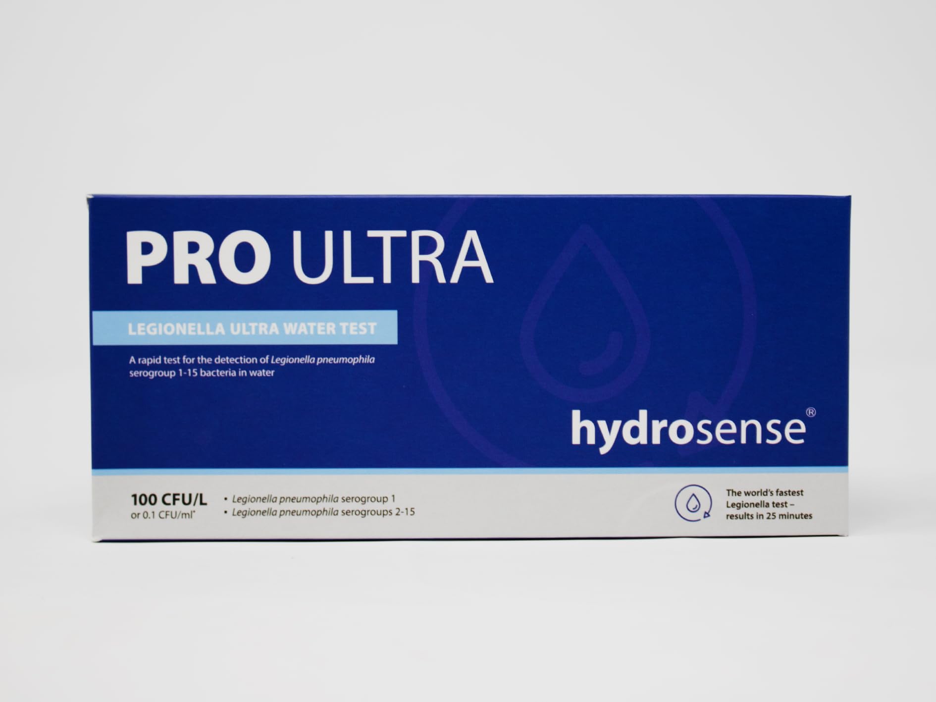 Prueba de agua Hydrosense PRO Ultra Legionella, un solo uso