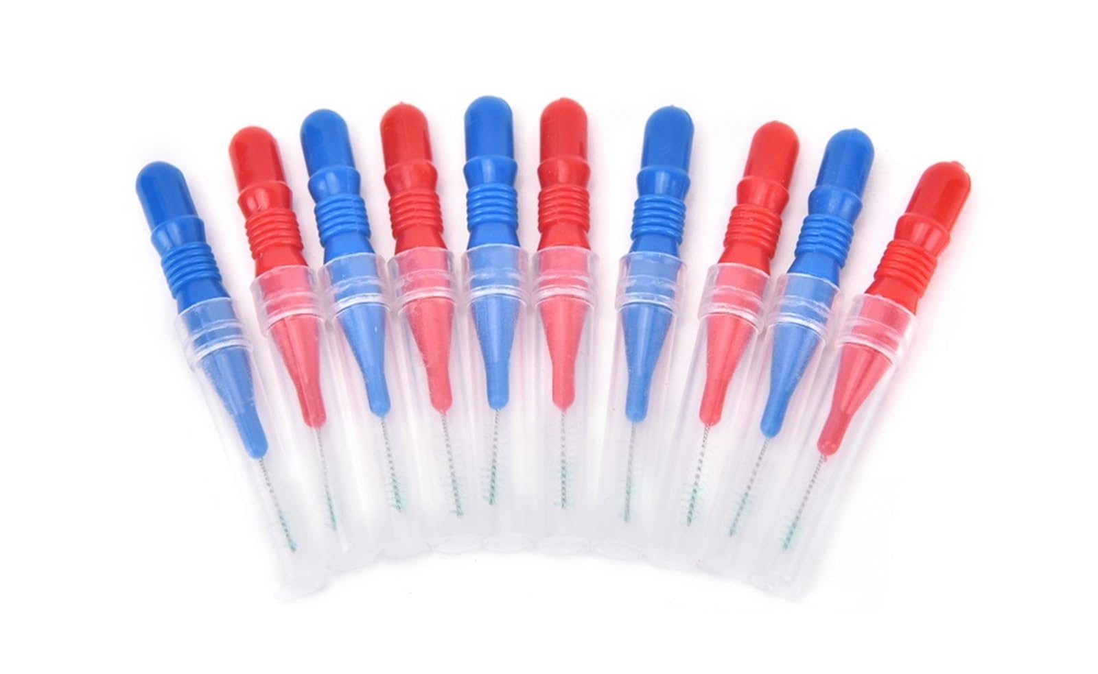 międzyzębowe i patyczki z nicią dentystyczną, Interdental Brush 30-50pcs Multicolor(50pcs-random)