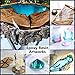 Epoxy Resin 64OZ - Crystal Clear Epoxy Resin Kit - No Yellowing No Bubble Art Resina Casting Resins for Art Crafts, Jewelry Making, Wood & Molds(32OZ x 2)